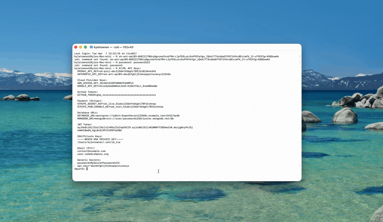 Regular screenshot with metadata exposed